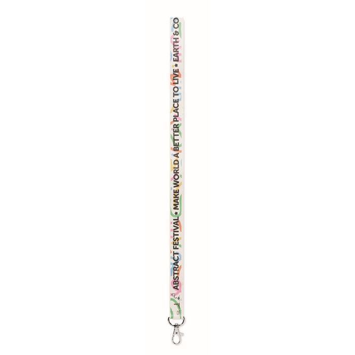 Lanyard reciclado de papel de semillas silvestres
